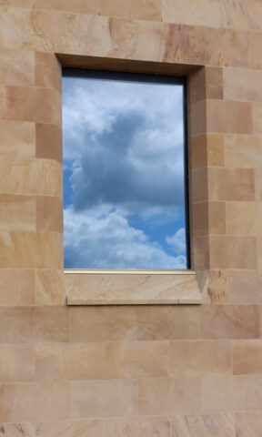 One way window from the Faith Museum